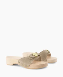 Scholl Iconic Scholl Iconic Sandaal Pescura Heel Beige