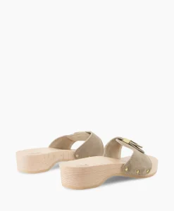 Scholl Iconic Scholl Iconic Sandaal Pescura Heel Beige