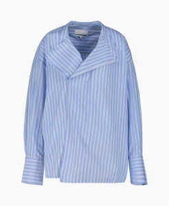 Sea Me Happy Blouse Penelope Poplin Licht Blauw