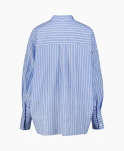 Sea Me Happy Blouse Penelope Poplin Licht Blauw