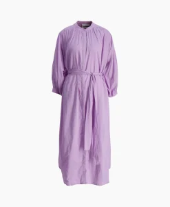 Sea Me Happy Maxi Jurk Balloon Long Double Layered Lila