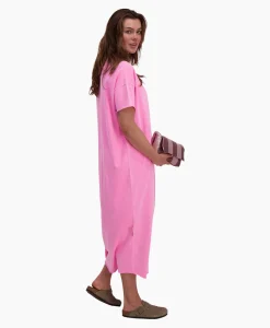 Sea Me Happy Maxi Jurk Gigi Pink