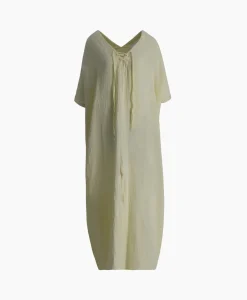 Sea Me Happy Maxi Jurk Monoi Bamboo Licht Geel