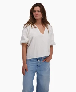 Sea Me Happy Top Hapiti Six Senses Off White