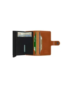 Secrid Portemonnee Miniwallet Perforated Bruin