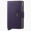 Secrid Portemonnee Miniwallet Crisple Midden Paars