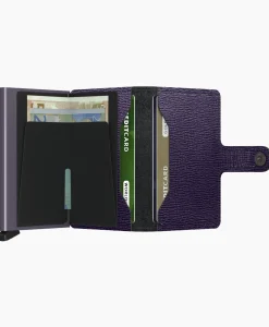 Secrid Portemonnee Miniwallet Crisple Midden Paars