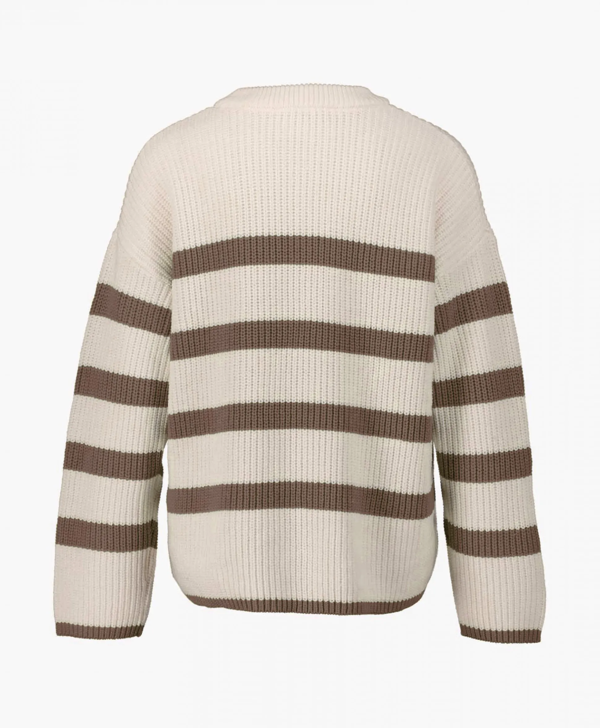 Selected Femme Gebreide Trui Bloomie Ls Knit O-Neck B Noos Beige