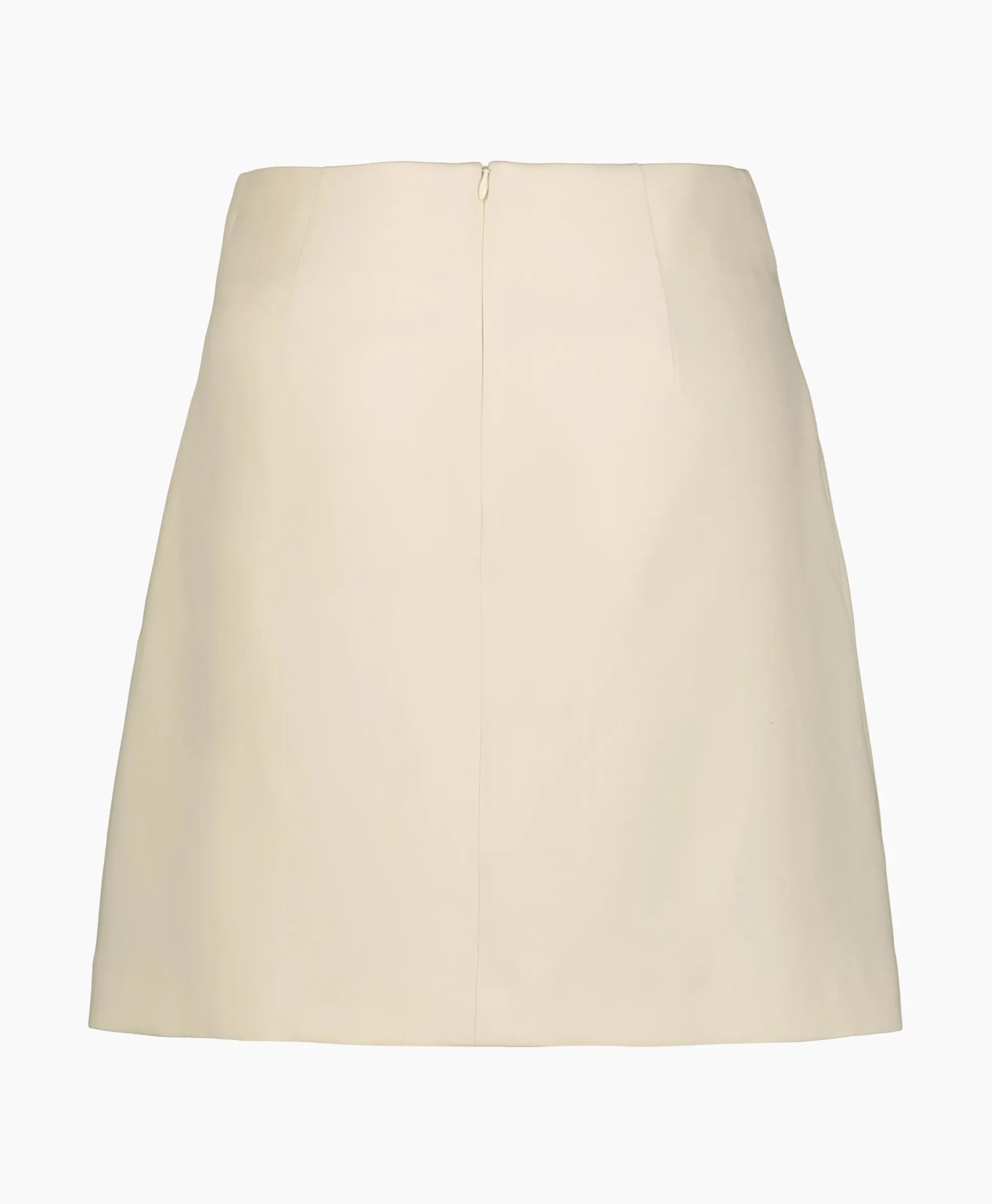 Selected Femme Minirok Rita Mw Short Skirt Birch Off White