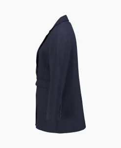 Selected Femme Selected Femme Jasje Rita Ls Relaxed Blazer D Sapdonker Blauw