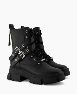 Steve Madden Enkellaars Traction Zwart
