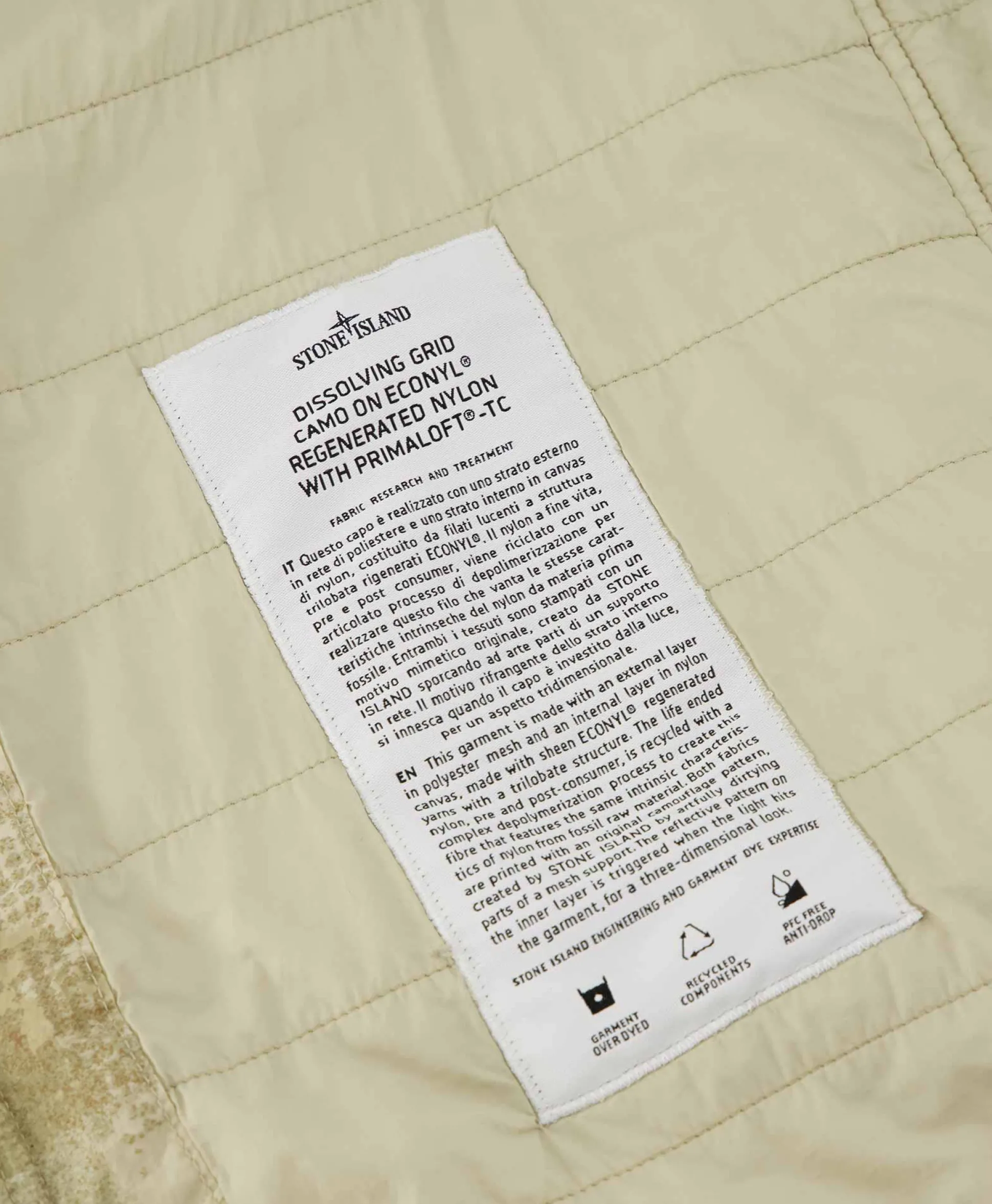 Stone Island Bodywarmer G06E1 Groen
