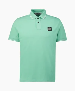 Stone Island Polo 2Sc18 Licht Groen