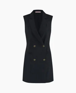 Studio Anneloes Blazer Jazzy Bonded Donker Blauw