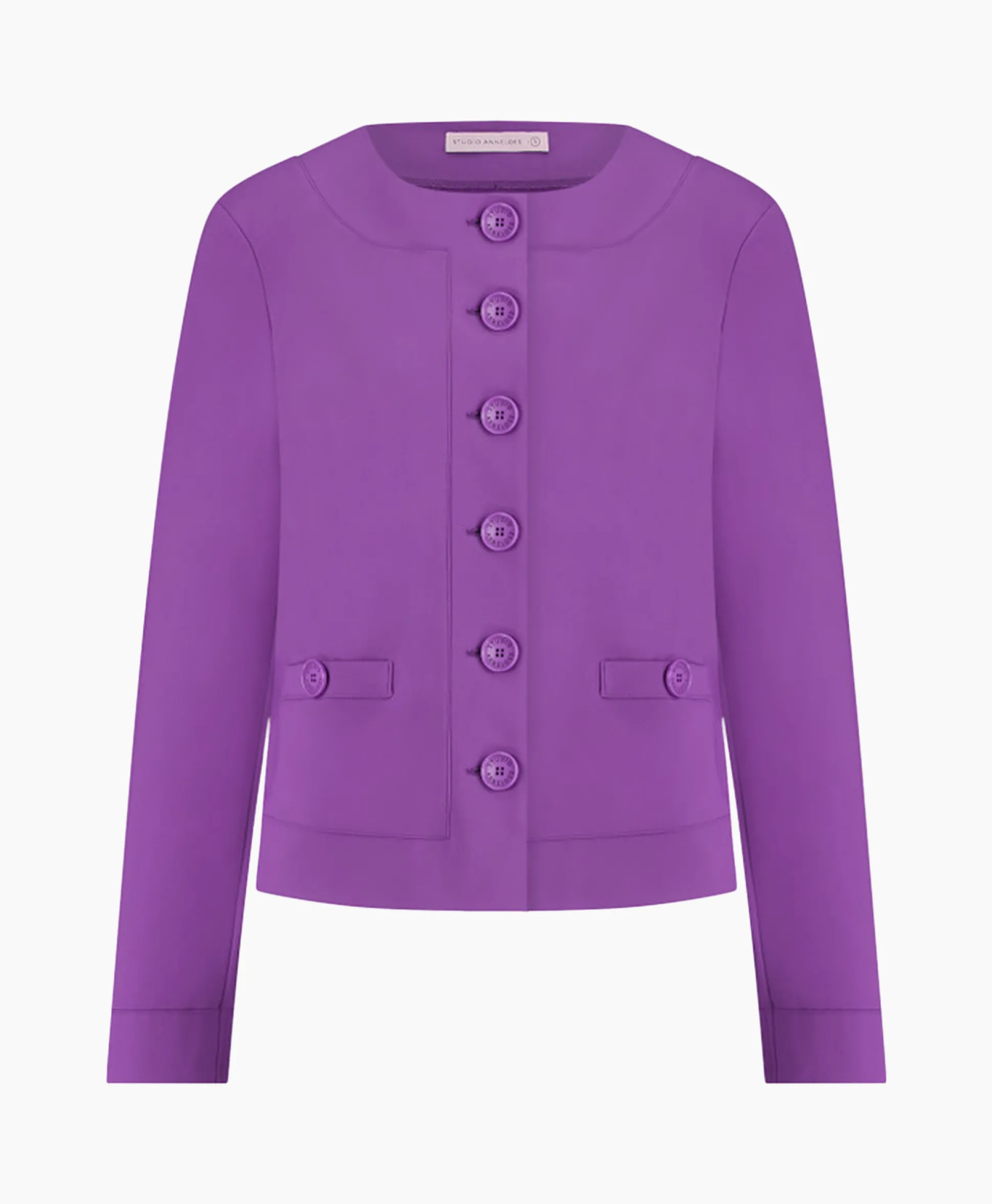 Studio Anneloes Blazer Janet Bonded Paars