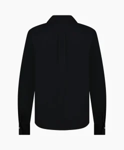Studio Anneloes Blouse Bobby Pearl Pinstripe Zwart Dessin