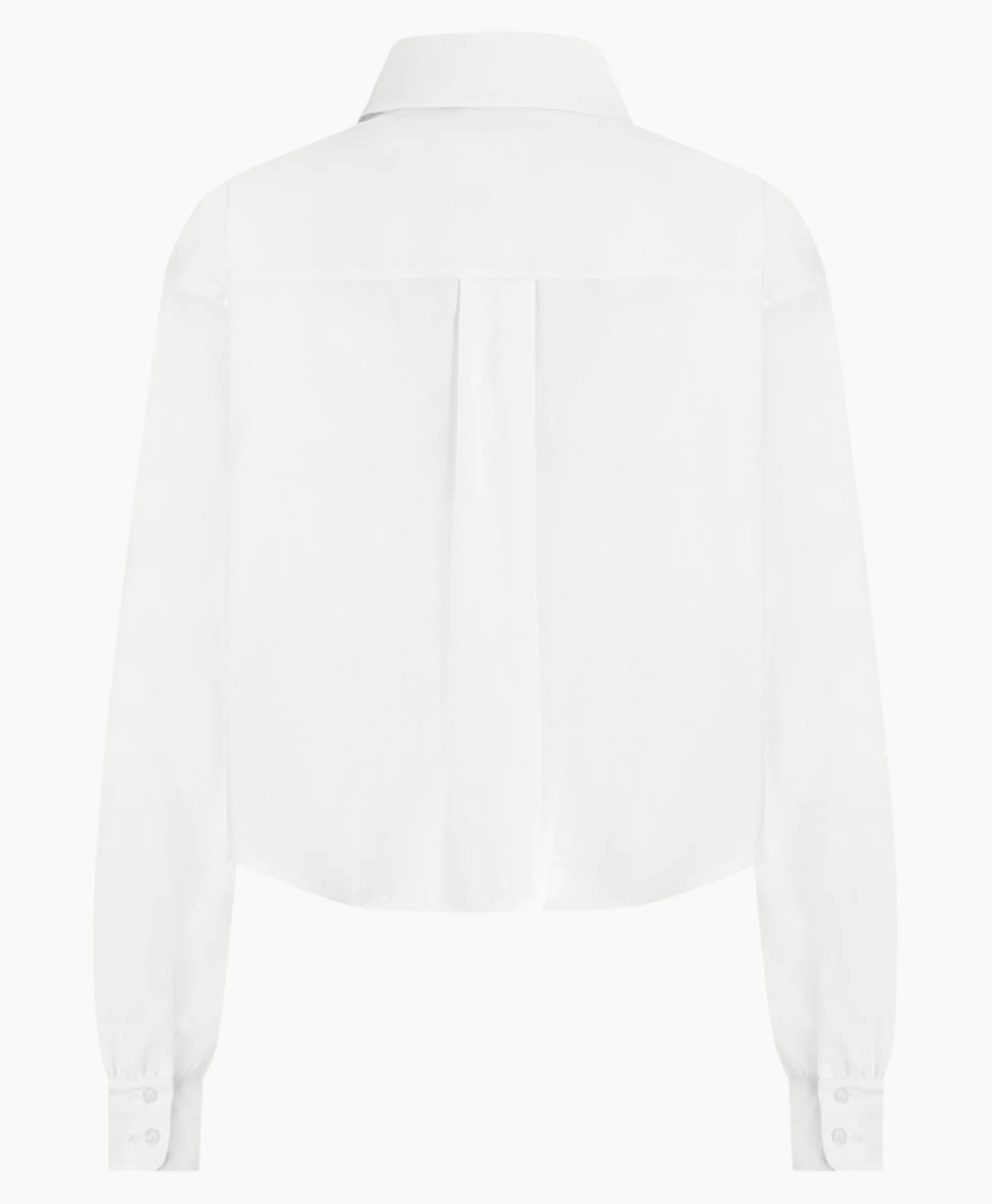 Studio Anneloes Blouse Dion Cropped Poplin Wit
