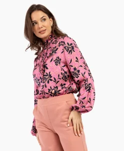 Studio Anneloes Blouse Odette Satin Blooming Combo L