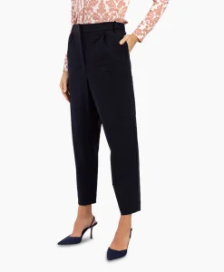 Studio Anneloes Broek Janneke Cargo Trousers Donker Blauw