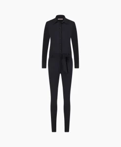 Studio Anneloes Jumpsuit Angelique Ls Donker Blauw