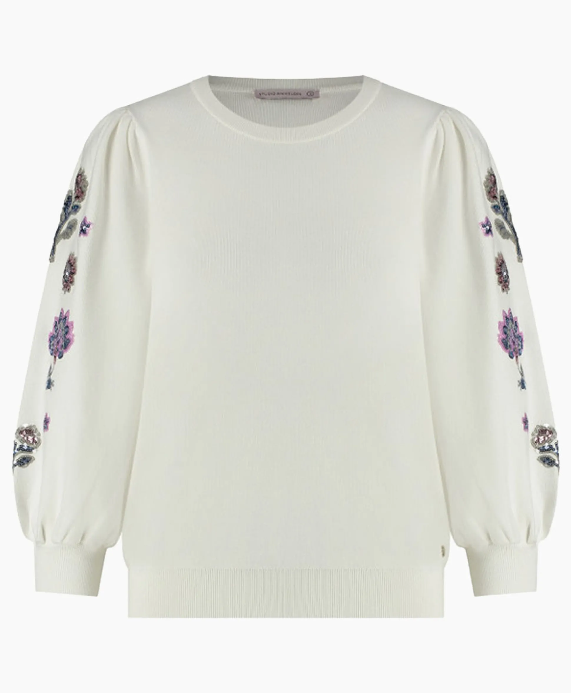 Studio Anneloes Pullover Hollie Embroidery Ecru