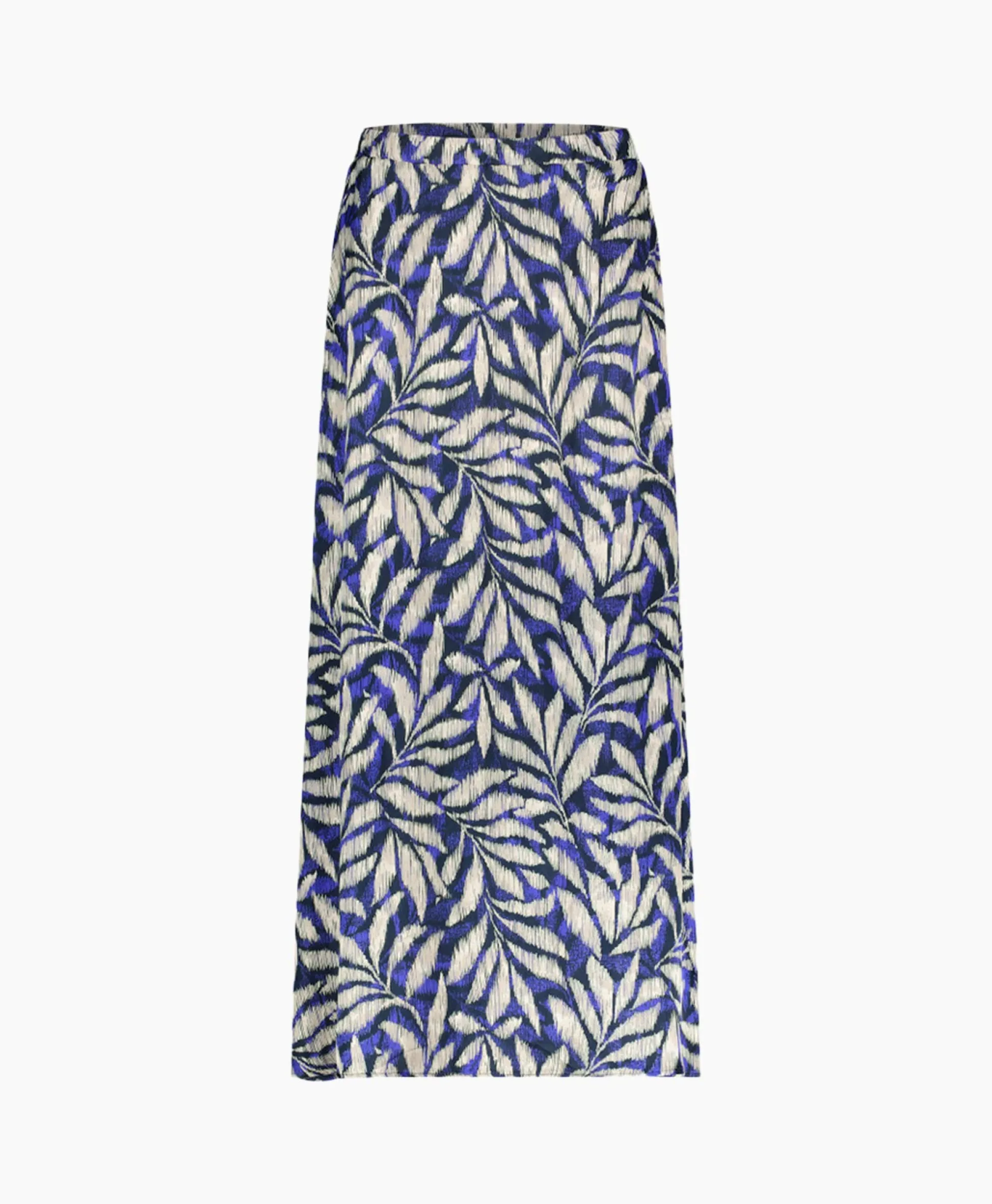Studio Anneloes Rok Janou Satin Flower Skirt Blauw