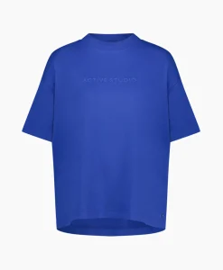 Studio Anneloes Top & T-Shirt Dani Sport Tee Blauw