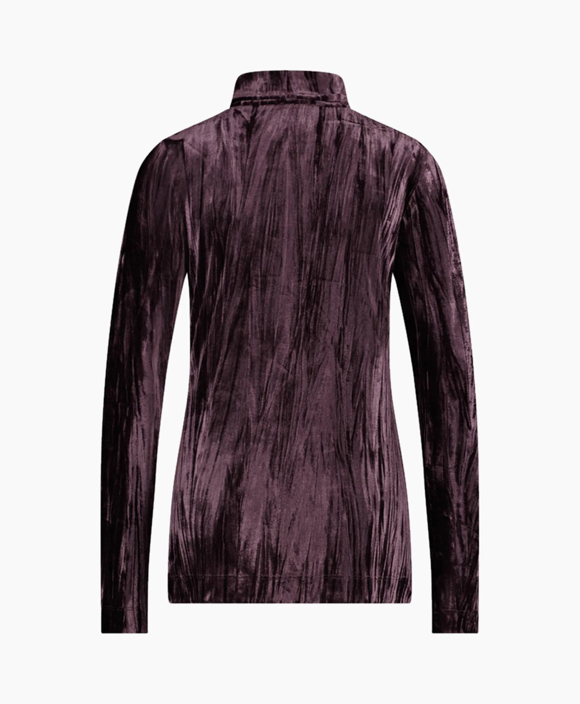 Studio Anneloes Top Avril Ls Velvet Bruin