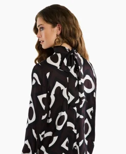 Studio Anneloes Top Izzie Satin Eyes Bruin