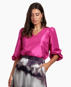 Studio Anneloes Top Laudi Taft Paars