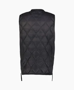 Taion Bodywarmer Military V Neck Zwart