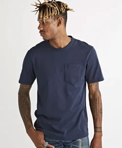 Tenue. T-Shirt Korte Mouw John Blauw