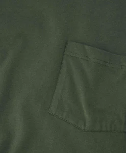 Tenue. T-Shirt Korte Mouw John Pocket Tee Khaki