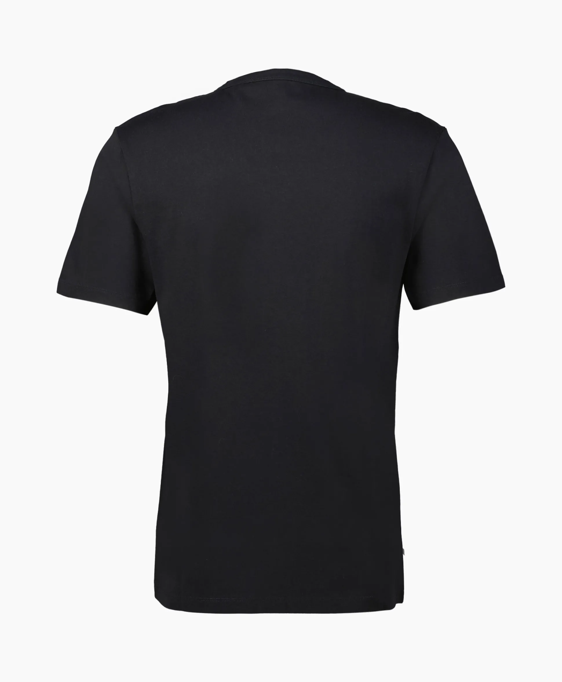 Tenue. T-Shirt Korte Mouw John Pocket Tee Zwart