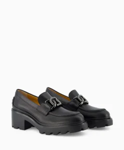 Tod's Tod's Loafer Gomma Carro Zwart