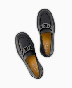 Tod's Tod's Loafer Gomma Carro Zwart