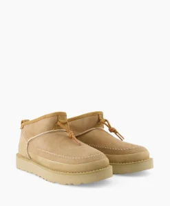 Ugg Enkellaars W Ultra Mini Crafted Regenerate Beige