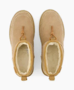 Ugg Enkellaars W Ultra Mini Crafted Regenerate Beige