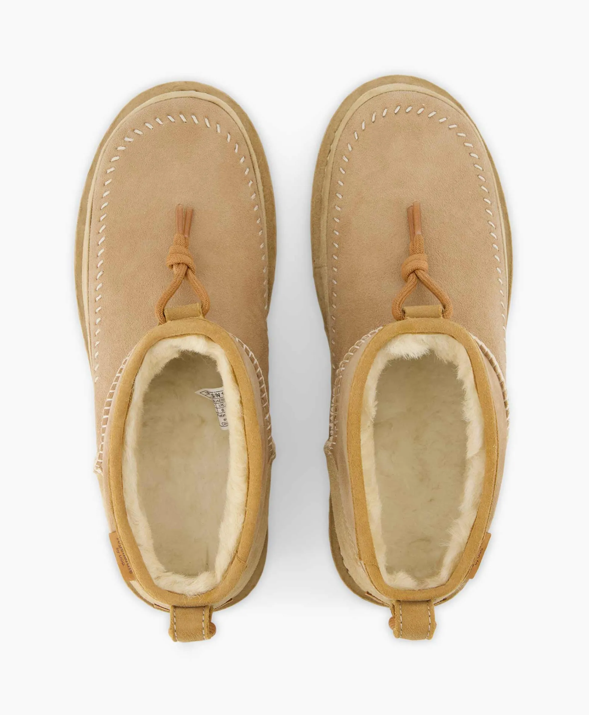 Ugg Enkellaars W Ultra Mini Crafted Regenerate Beige