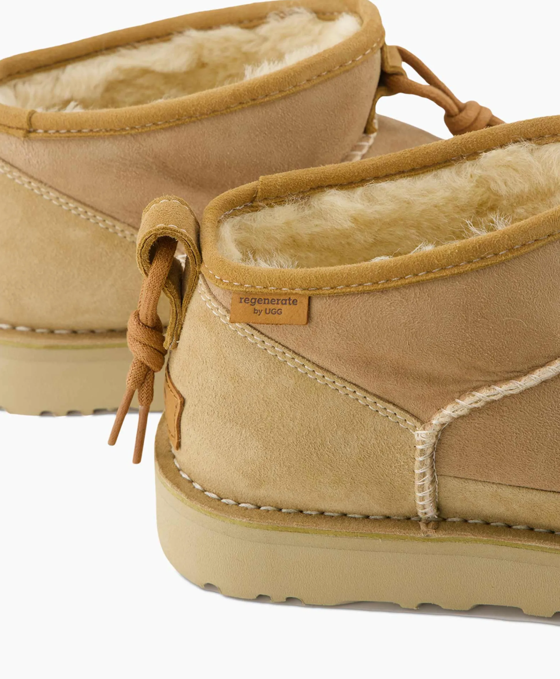 Ugg Enkellaars W Ultra Mini Crafted Regenerate Beige