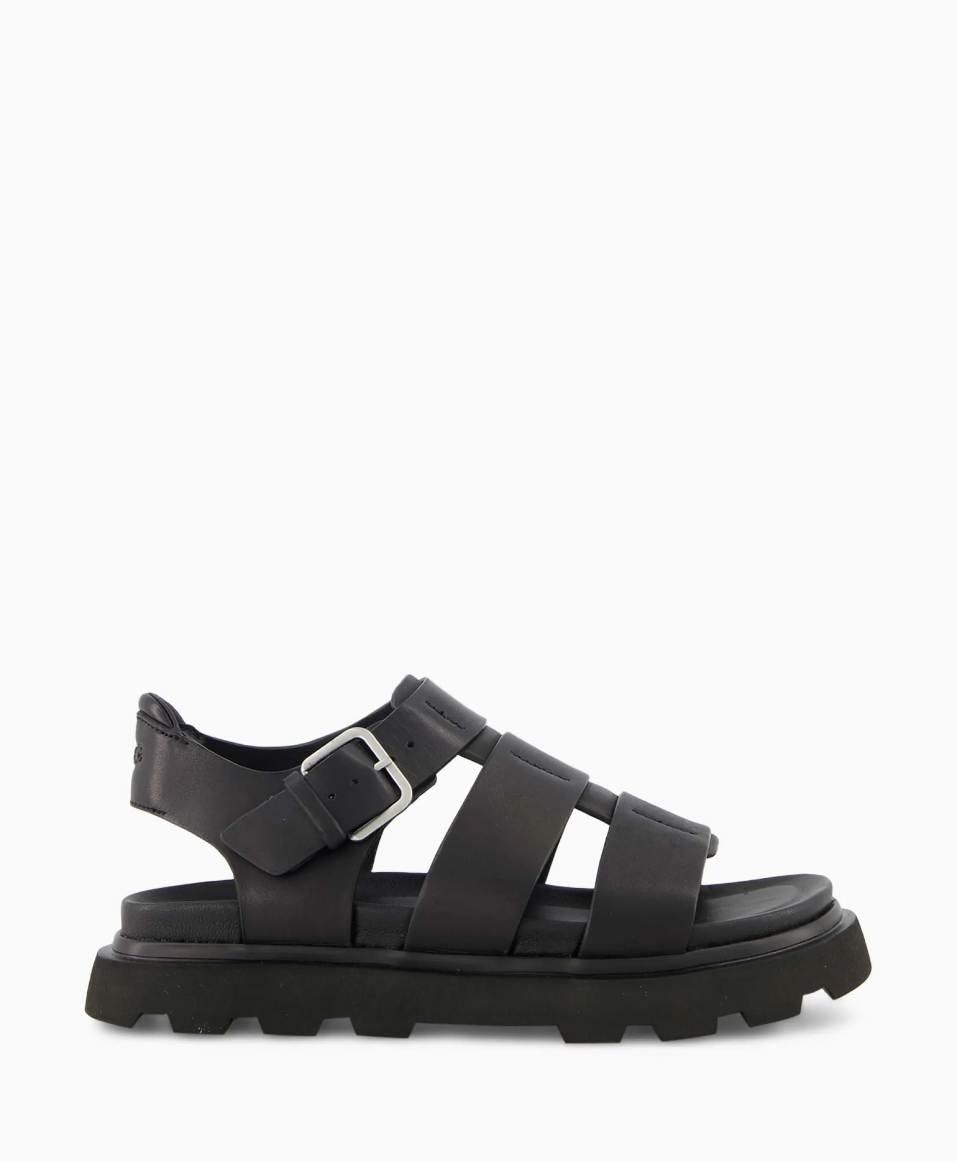 Ugg Sandaal Zonder Hak Capitelle Strap Zwart