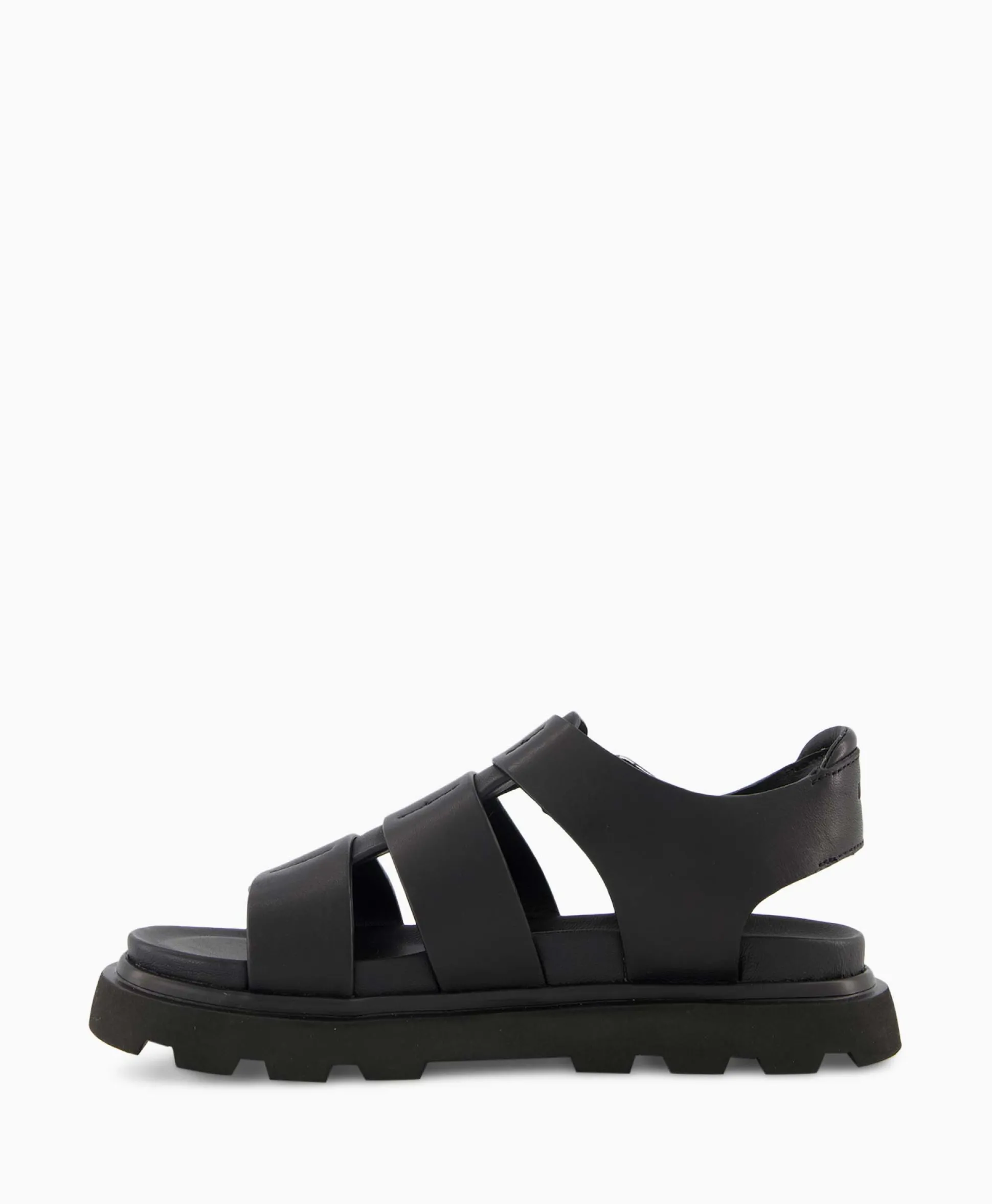 Ugg Sandaal Zonder Hak Capitelle Strap Zwart