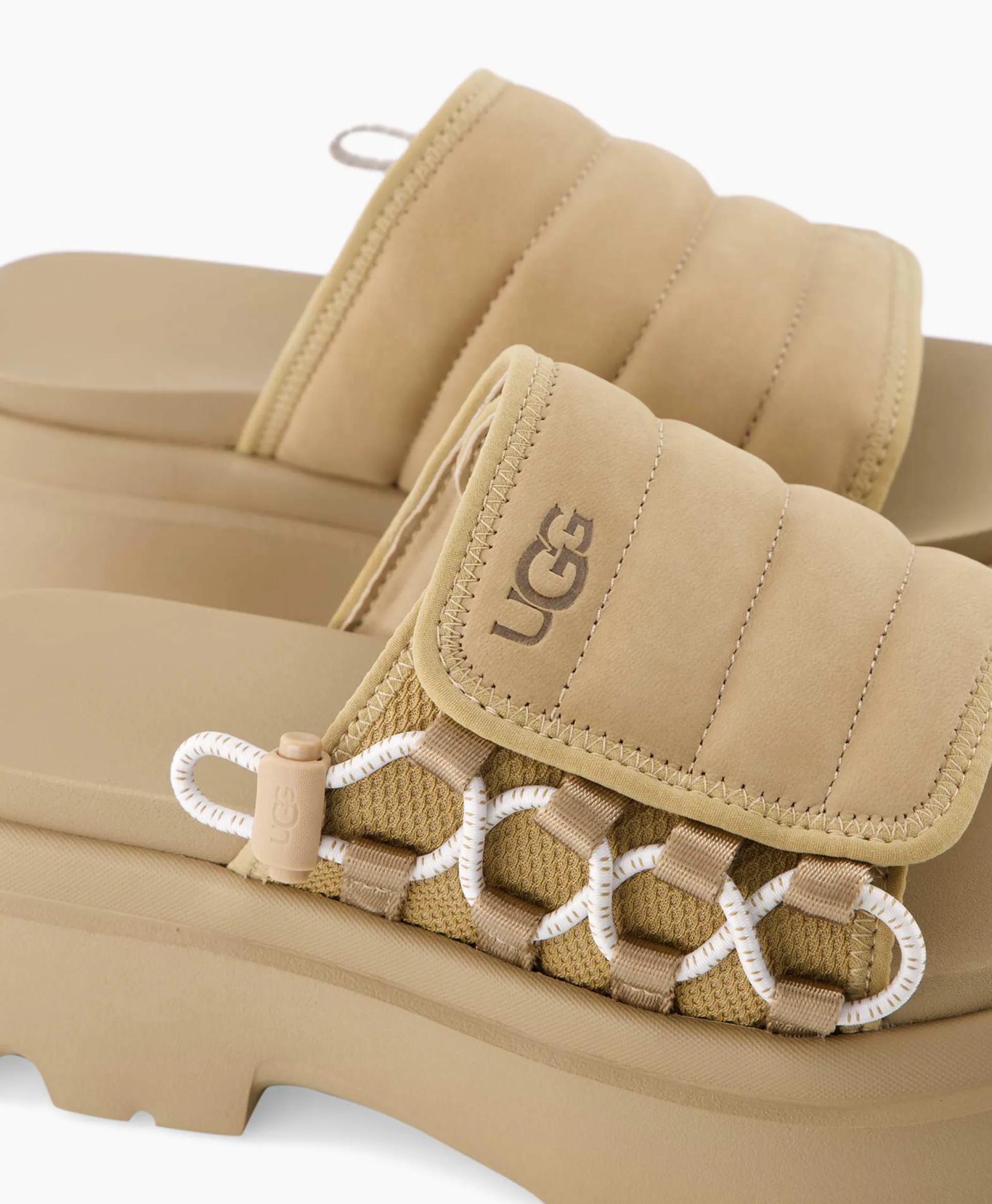 Ugg Sandaal Zonder Hak W Callie Beige