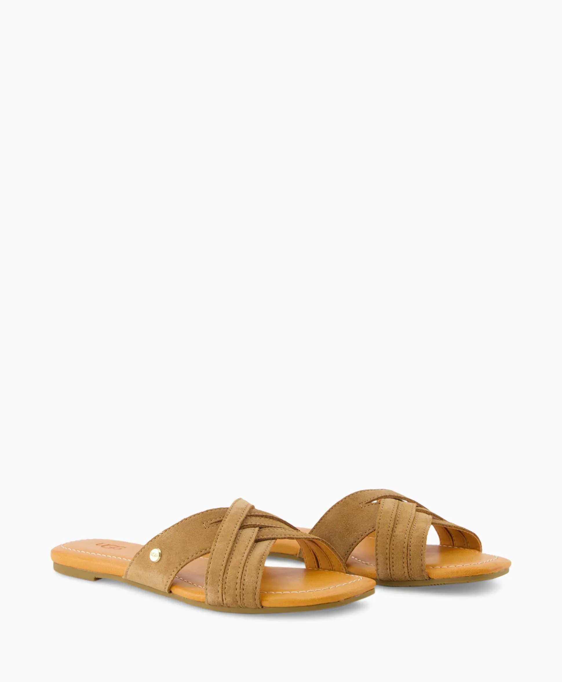 Ugg Sandaal Zonder Hak W Kenleigh Slide Bruin