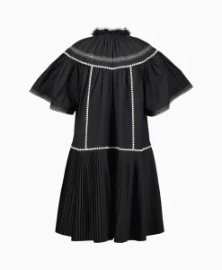Ulla Johnson Mini Jurk Desi Zwart