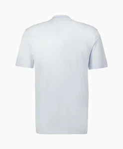 Valenza T-Shirt Interlock Supima Midden Blauw