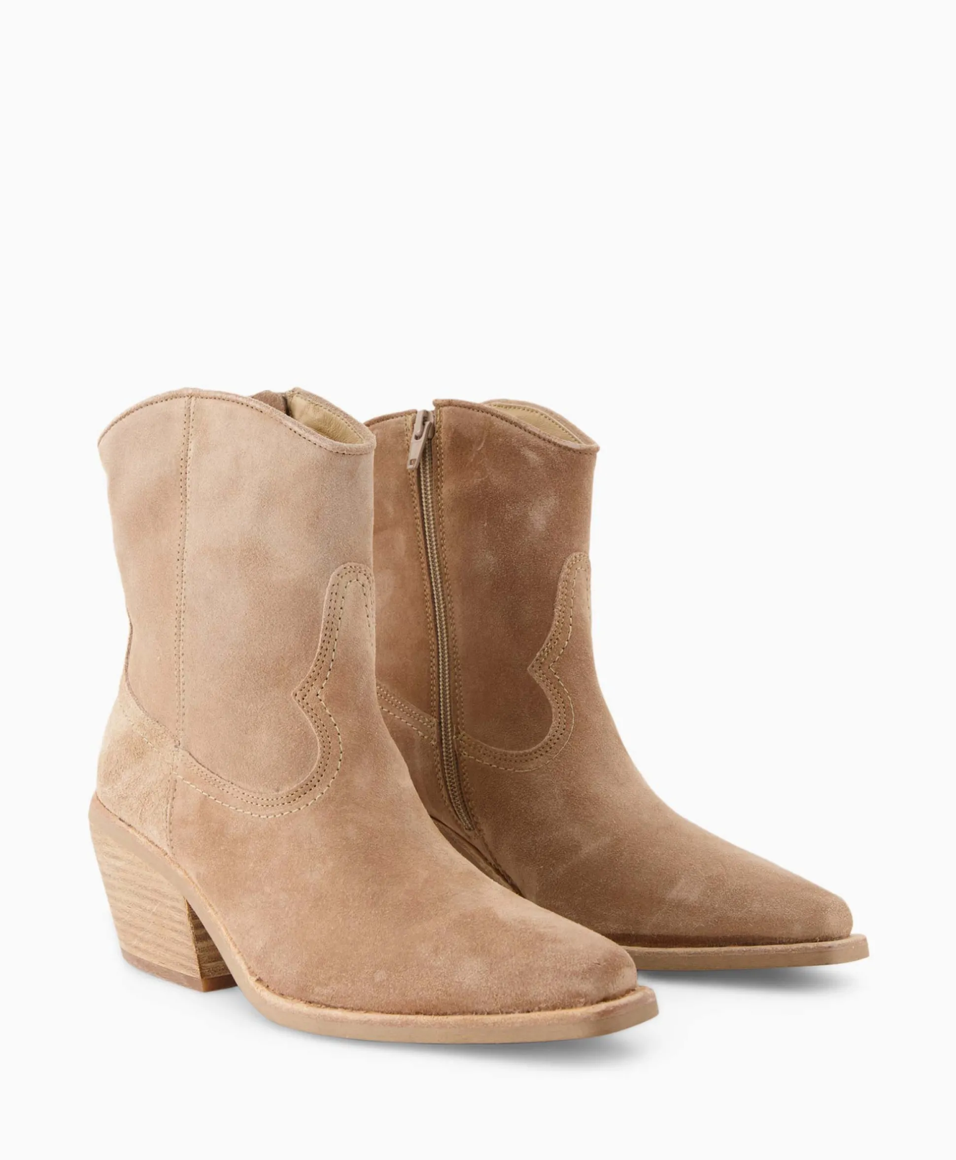 Via Vai Enkellaars Eveline Beige