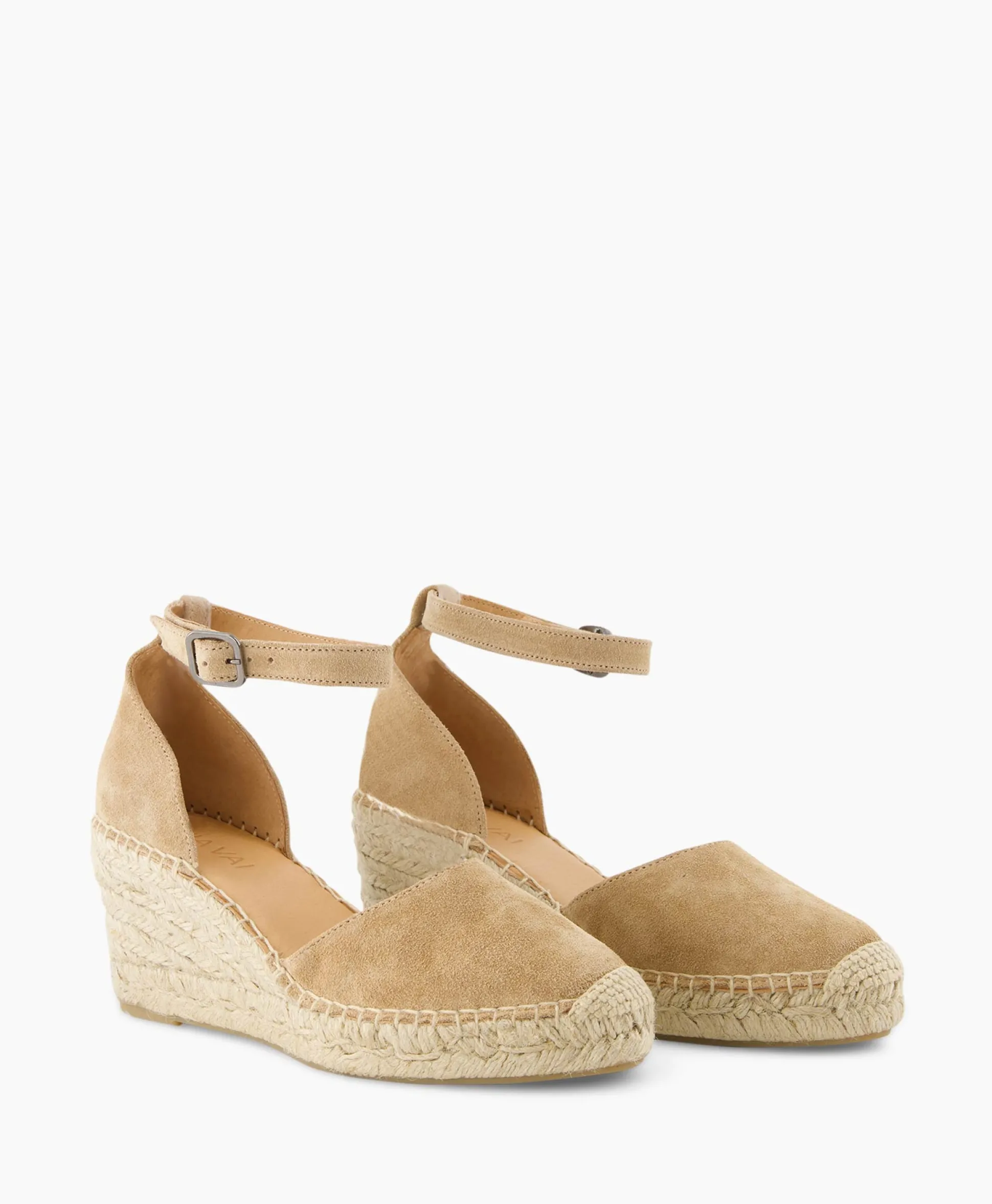 Via Vai Espadrille Flora Braid Beige