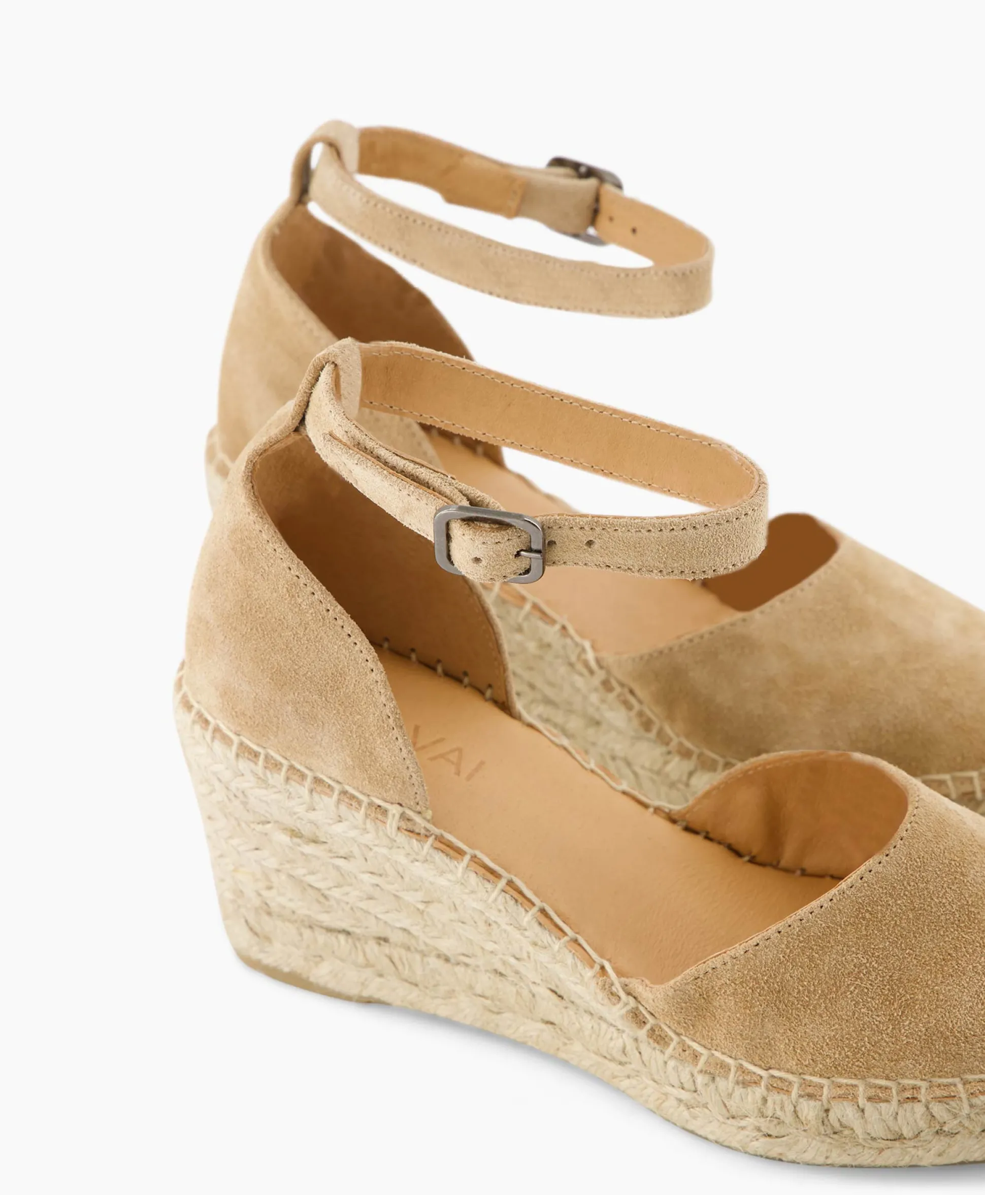 Via Vai Espadrille Flora Braid Beige