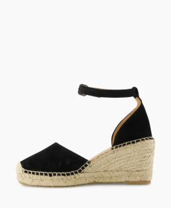 Via Vai Espadrille Flora Braid Zwart